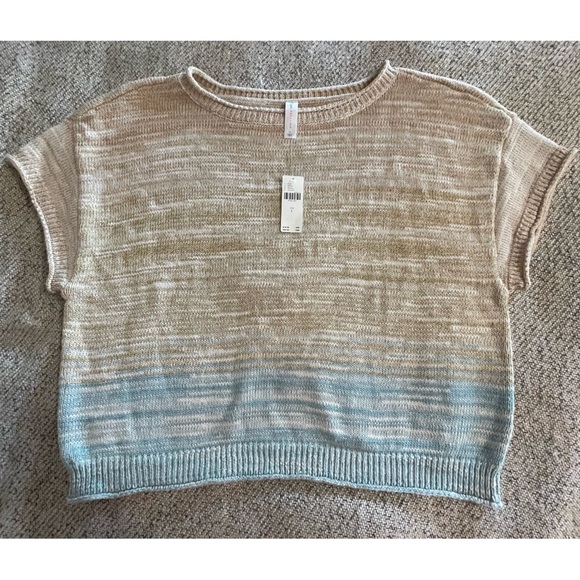 Anthropologie Daily Practice Off-The-Shoulder Knit Top NWT SZ L - Picture 5 of 13